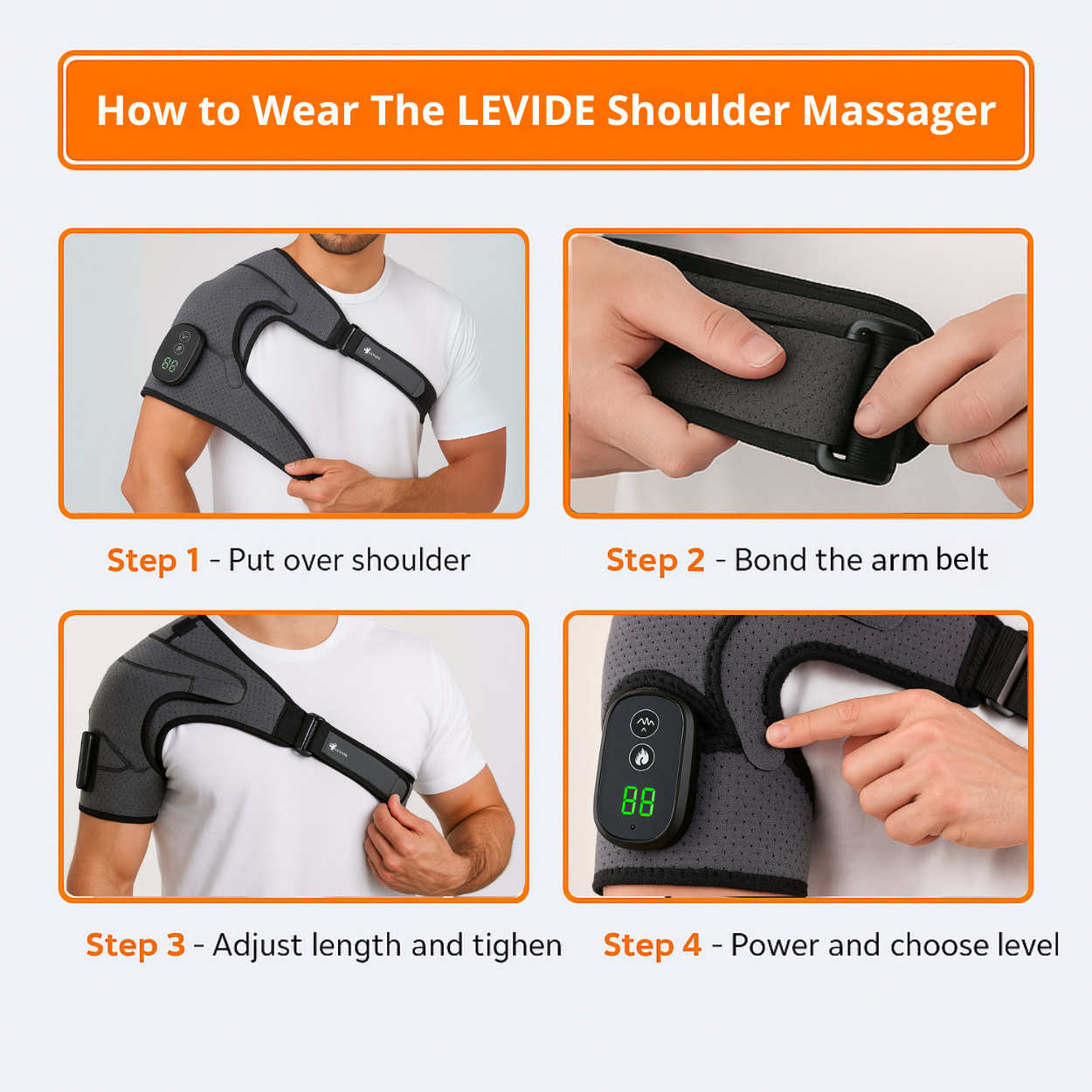 Heated Shoulder Massager